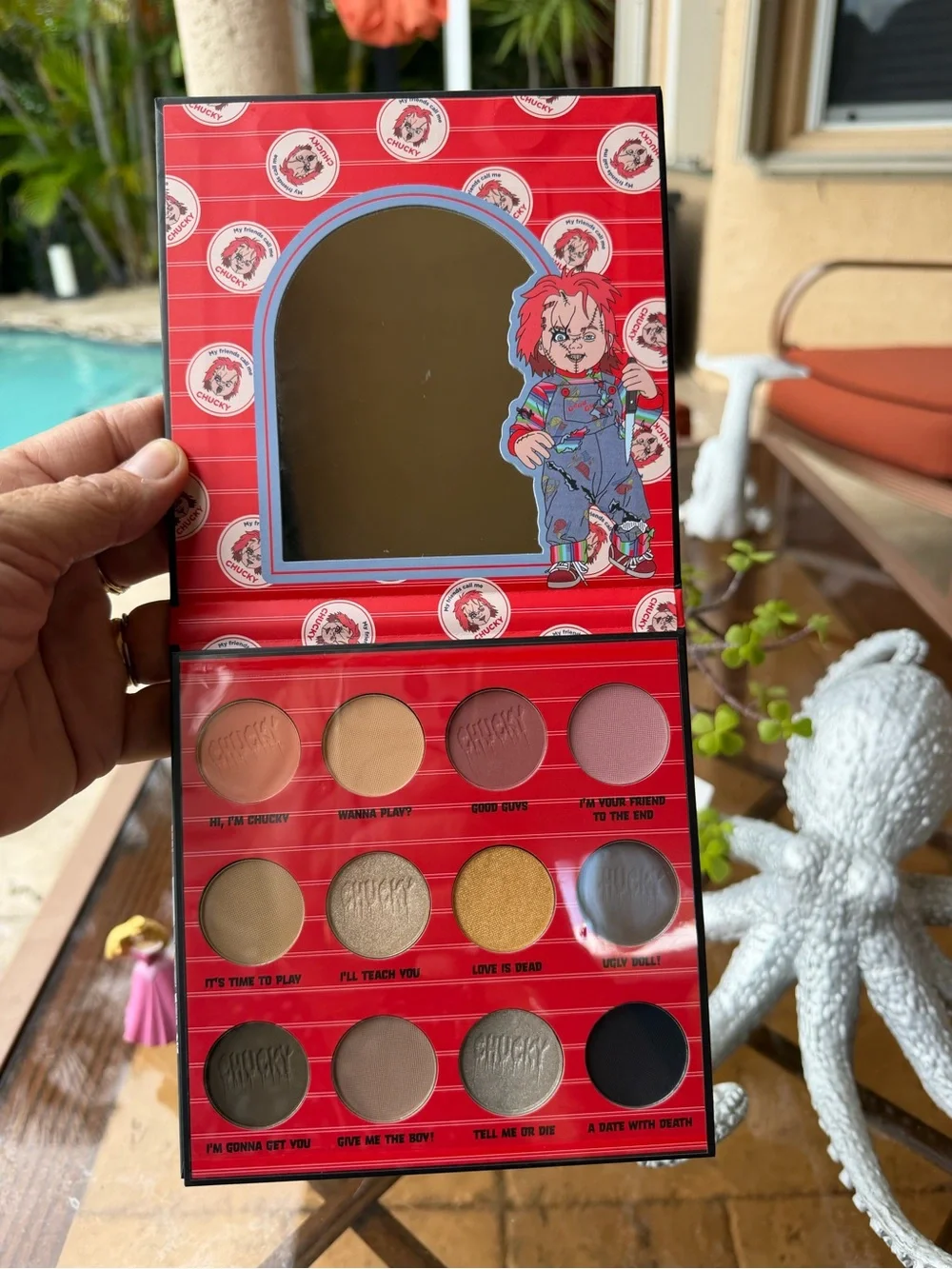 Chucky Dark Eyeshadow Palette — Bold Dark Shades